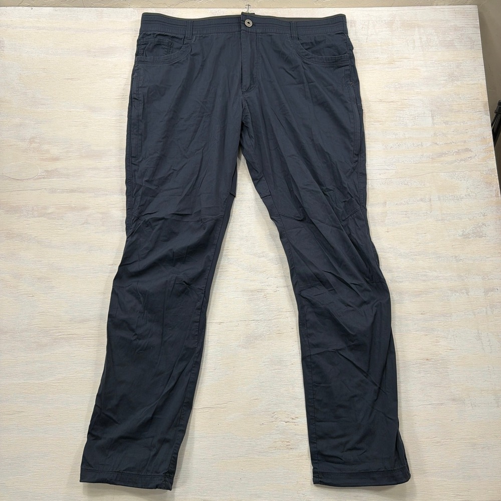 Kuhl Pants Resistor Air 40x33 Lightweight Hiking Travel Navy Blue Mens